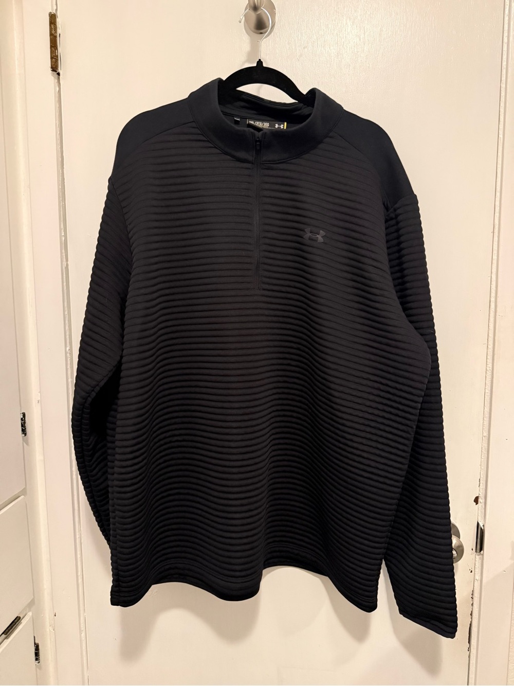 black Under Armour Men's Daytona 1/4-zip pullover size 3XL